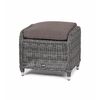 "Толедо" пуф плетеный, цвет графит | Интернет магазин мебели и декора LifeDekor