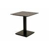 "Каффе" стол из HPL квадратный 70х70см, цвет "серый мрамор", подстолье стальное | Интернет магазин мебели и декора LifeDekor