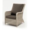 "Гляссе" кресло плетеное из искусственного ротанга, цвет бежевый | Интернет магазин мебели и декора LifeDekor