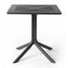 Стол GARDEN 80*80*75 черный | Интернет магазин мебели и декора LifeDekor