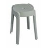 Табурет пластиковый MOTI серый | Интернет магазин мебели и декора LifeDekor