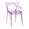 Стул пластиковый MASTERS LUX сиреневый | Интернет магазин мебели и декора LifeDekor