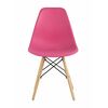 Стул пластиковый Eames DSW малиновый | Интернет магазин мебели и декора LifeDekor