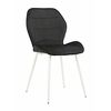 Стул BATT велюр черный, каркас черный | Интернет магазин мебели и декора LifeDekor