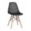 Стул пластиковый Eames DSW GRID черный | Интернет магазин мебели и декора LifeDekor