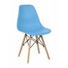 Стул пластиковый Eames DSW голубой | Интернет магазин мебели и декора LifeDekor