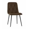 Стул Одди Diamond велюр коричневый | Интернет магазин мебели и декора LifeDekor
