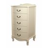 Комод "Джульетта" узкий 5 ящ. (дуб шампань) Вис | Интернет магазин мебели и декора LifeDekor
