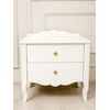Тумбочка "Версаль" 2 ящика (белый) | Интернет магазин мебели и декора LifeDekor