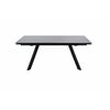Стол Монако NEW, Керамогранит, Черный матовый муар/Greys black | Интернет магазин мебели и декора LifeDekor