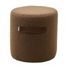 Пуф для гостиной HARTA NINI-02 Тауп, teddy  / TKS-03 темно-коричневый, экокожа М-City | Интернет магазин мебели и декора LifeDekor