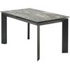 Стол CREMONA 180 KL-176, итальянская керамика/ Черный каркас, ®DISAUR | Интернет магазин мебели и декора LifeDekor