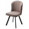 Стул MODE, цвет B5 Капучино, велюр / черный каркас, поворот.360 град. М-City | Интернет магазин мебели и декора LifeDekor