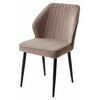Стул VENA, цвет B5 Капучино, велюр / черный каркас М-City | Интернет магазин мебели и декора LifeDekor