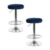 Набор 2 шт Табурет барный DOBRIN BRUNO, синий велюр (MJ9-117), Вариант: синий велюр (MJ9-117) | Интернет магазин мебели и декора LifeDekor