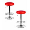 Набор 2 шт Табурет барный DOBRIN BRUNO, красный, Вариант: красный | Интернет магазин мебели и декора LifeDekor