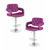 Набор 2 шт Стул барный DOBRIN TIESTO, фиолетовый, Вариант: фиолетовый | Интернет магазин мебели и декора LifeDekor