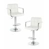 Набор 2 шт Стул барный DOBRIN KRUGER ARM, белый, Вариант: белый | Интернет магазин мебели и декора LifeDekor