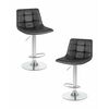 Набор 2 шт Стул барный DOBRIN TAILOR, чёрный, Вариант: чёрный | Интернет магазин мебели и декора LifeDekor