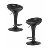 Набор 2 шт Стул барный DOBRIN BOMBA BLACK, чёрный, Вариант: чёрный | Интернет магазин мебели и декора LifeDekor