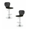 Набор 2 шт Стул барный DOBRIN ELISA, чёрный, Вариант: чёрный | Интернет магазин мебели и декора LifeDekor