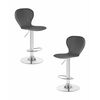 Набор 2 шт Стул барный DOBRIN ELISA, серый, Вариант: серый | Интернет магазин мебели и декора LifeDekor