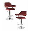 Набор 2 шт Стул барный DOBRIN CHARLY, винный велюр (MJ9-35), Вариант: винный велюр (MJ9-35) | Интернет магазин мебели и декора LifeDekor