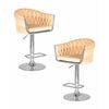 Набор 2 шт Стул барный DOBRIN MARCEL, бежевый велюр (MJ9-10), Вариант: бежевый велюр (MJ9-10) | Интернет магазин мебели и декора LifeDekor