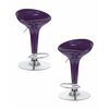 Набор 2 шт Стул барный DOBRIN BOMBA, фиолетовый металлик, Вариант: фиолетовый металлик | Интернет магазин мебели и декора LifeDekor