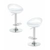Набор 2 шт Стул барный DOBRIN DISCO, белый, Вариант: белый | Интернет магазин мебели и декора LifeDekor