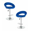 Набор 2 шт Стул барный DOBRIN MIRA, синий, Вариант: синий | Интернет магазин мебели и декора LifeDekor