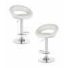 Набор 2 шт Стул барный DOBRIN MIRA, белый, Вариант: белый | Интернет магазин мебели и декора LifeDekor