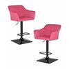 Набор 2 шт Стул барный DOBRIN RALF, розовый (LAR-106D-17), Вариант: розовый (LAR-106D-17) | Интернет магазин мебели и декора LifeDekor