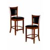 Набор 2 шт Стул полубарный DOBRIN GARRY COUNTER, шоколад, черный, Вариант: шоколад, чёрный | Интернет магазин мебели и декора LifeDekor