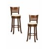 Набор 2 шт Стул барный DOBRIN WILLIAM BAR, шоколад, кремовый, Вариант: шоколад, кремовый | Интернет магазин мебели и декора LifeDekor