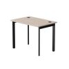 Стол прямой Everprof EVO на металлокаркасе 980х670х755 мм опоры 45гр Дуб Соната/Черный | Интернет магазин мебели и декора LifeDekor