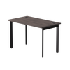 Стол прямой Everprof EVO на металлокаркасе 1180х670х755 мм опоры 45гр Дуб Пасадена/Черный | Интернет магазин мебели и декора LifeDekor