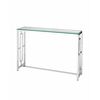 Консоль БРУКЛИН 115*30 серебро | Интернет магазин мебели и декора LifeDekor
