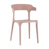 Стул Neo пластик пыльно-розовый | Интернет магазин мебели и декора LifeDekor
