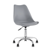 Стул офисный BLOK NEW пластиковый серый | Интернет магазин мебели и декора LifeDekor