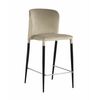 Стул полубарный Лори велюр бежевый | Интернет магазин мебели и декора LifeDekor