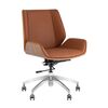 Кресло офисное TopChairs Crown SN коричневый | Интернет магазин мебели и декора LifeDekor