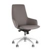 Кресло офисное TopChairs Bow серый | Интернет магазин мебели и декора LifeDekor
