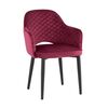 Стул Венера диамант NEW, велюр бордовый NP | Интернет магазин мебели и декора LifeDekor