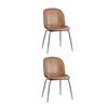 Стул Beetle PU бежевый 2 шт | Интернет магазин мебели и декора LifeDekor