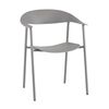 Стул Eila пластик серый | Интернет магазин мебели и декора LifeDekor