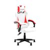 Кресло спортивное TopChairs Phantom бело-красный | Интернет магазин мебели и декора LifeDekor