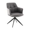 Стул обеденный Naya серый экокожа букле | Интернет магазин мебели и декора LifeDekor
