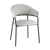Стул обеденный Leya светло-серый | Интернет магазин мебели и декора LifeDekor