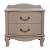 Тумбочка прикроватная "Джульетта" 2 ящ. (Мокко) Вис | Интернет магазин мебели и декора LifeDekor